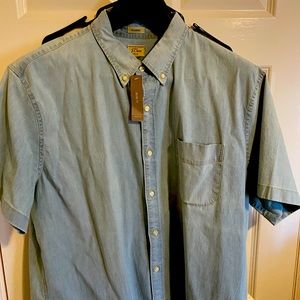 J. Crew Casual Short Sleeve Button Down XXL NWT